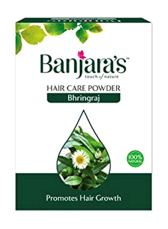 

Banjara's Bhringraj Hair Care Powder for All Hair Types, 3x100gm