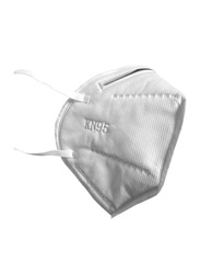 KN95 Respirator Protective Face Mask Set, White, 10-Pieces