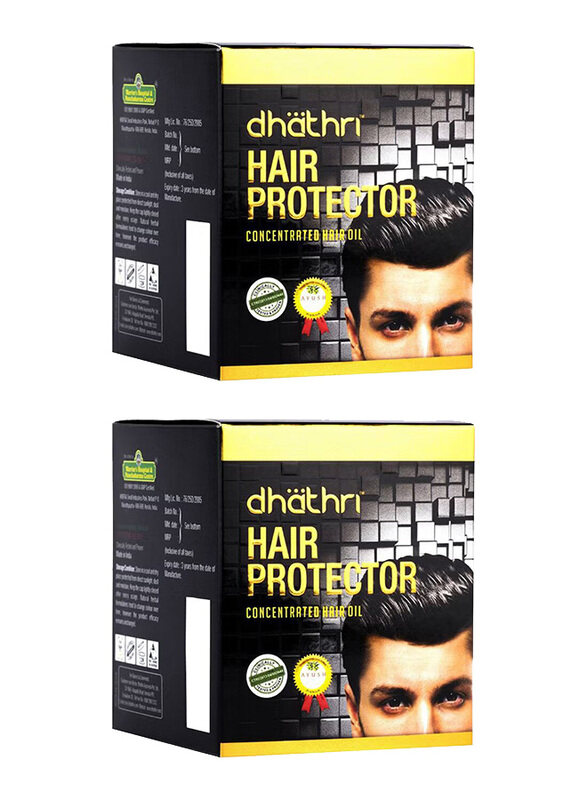 

Dhathri Hair Protector Concentrated Oil for All Hair Type, 2 Piece