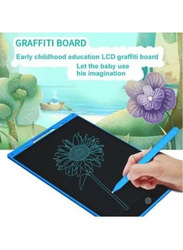 Portable LCD Writing And Drawing Tablet With Stylus Pen, Ages 3+, Black/Blue