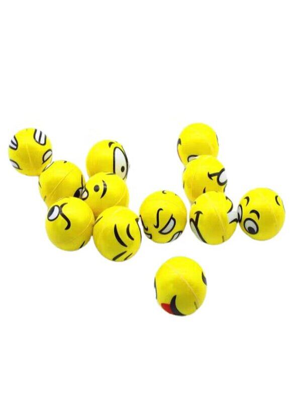 

Generic Emoji Stress Reliever Balls Set, 12 Pieces, Ages 3+
