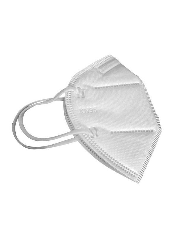 KN95 Anti-Fog Breathable Face Masks, White, 1-Piece