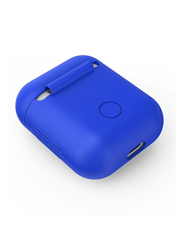 Silicone Protective Cover Case for Apple AirPods, Blue