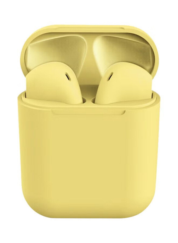 

Generic TWS Bluetooth Wireless In-Ear Earbuds With Charging Case, Yellow