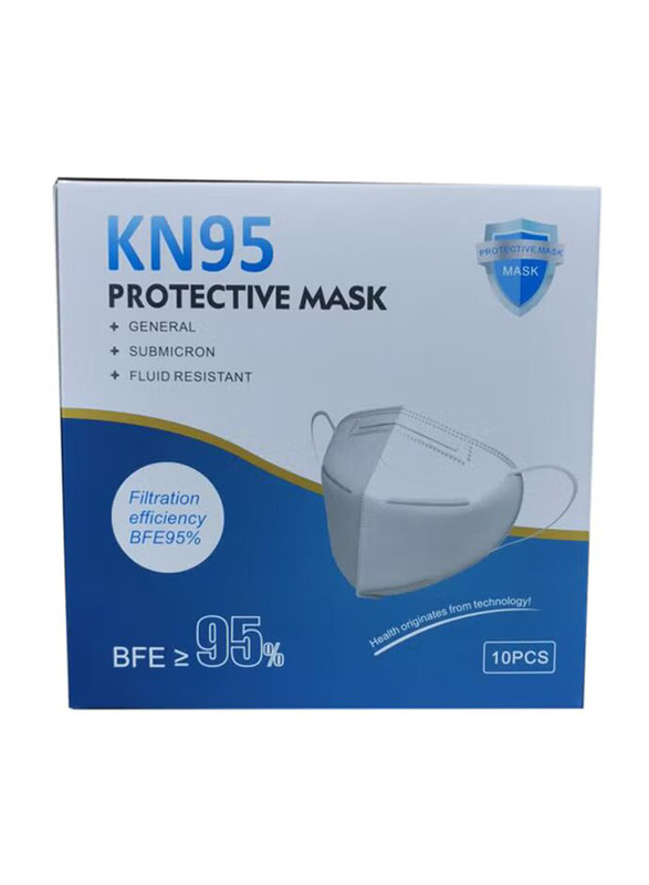 Disposable KN95 Face Mask, 10 Pieces