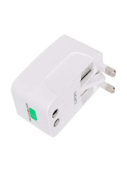 Universal Travel Adapter, White