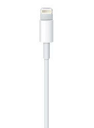 2-Feet Lightning Charging Cable, USB Type A to Lightning Cable, White