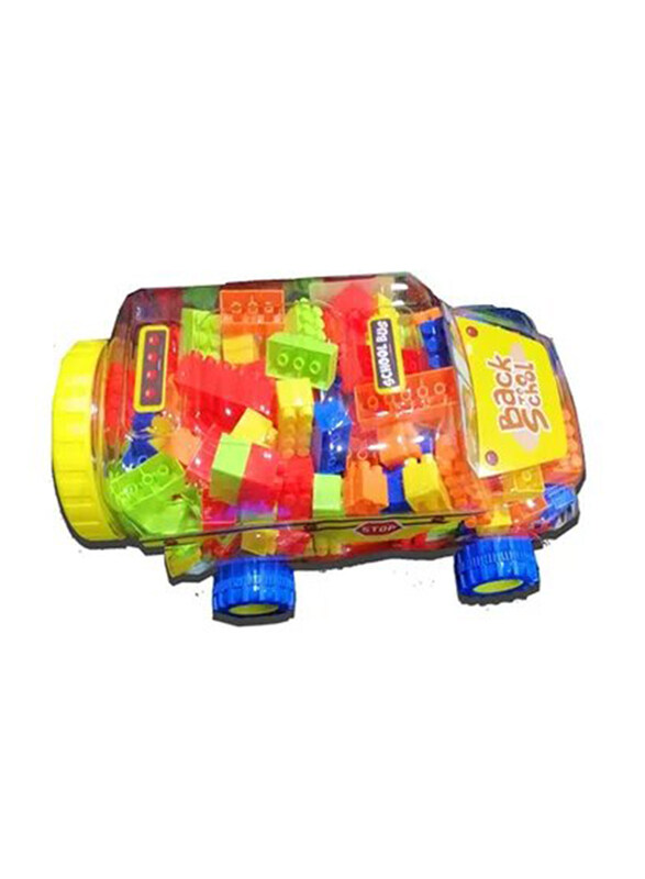 

Generic 20642 Mini School Bus Building Blocks Toys, Ages 4+