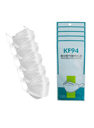 KF94 Reusable Protective Face Mask, 5 Pieces