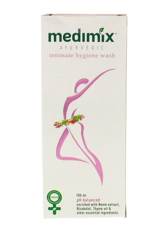 Medimix Ayurvedic Intimate Hygiene Wash, 100ml, Clear