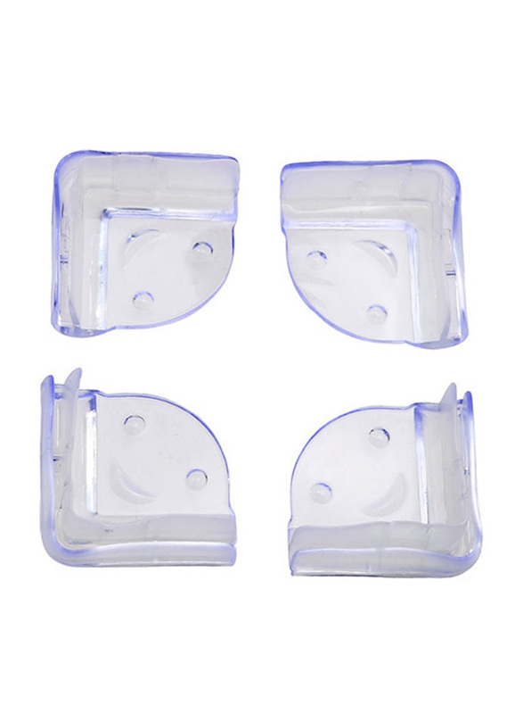 4-Piece Edge and Corner Guard, Clear