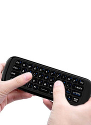 EC3503 2.4G Wireless 6-Axis Air Mouse Keyboard, Black