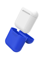 Silicone Protective Cover Case for Apple AirPods, Blue