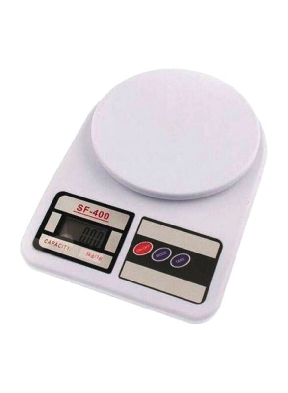 

Beauenty Electronic Digital Weighing Kitchen Scale, White
