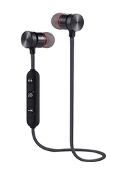 Stereo Sport Bluetooth Wireless In-Ear Earphone with Mic, Black