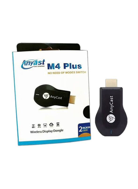 AnyCast M4 Plus Wireless HDMI Dongle, Black