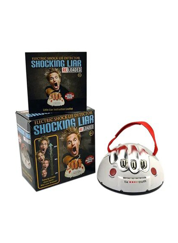 Shocking Liar Micro Electric Shock Test Party Truth & Lie Detector Fun Game Detecting Toy, Ages 5+