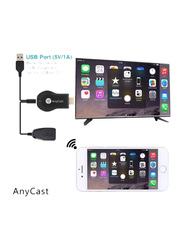 AnyCast M2 Plus Wi-Fi Display Dongle, Black