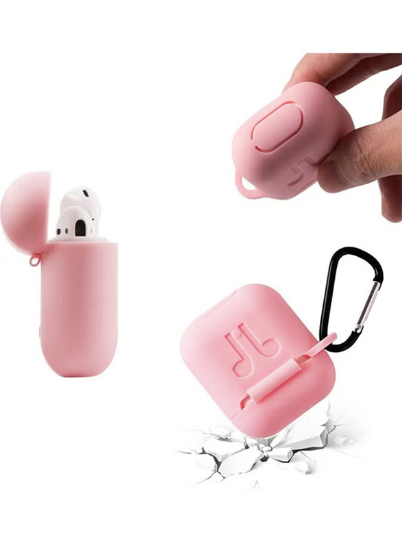 Shockproof Silicone Protective Charging Case For Apple AirPods, 40.84518828.17, Pink