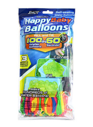 Bunch Filled Water Balloon Set, 37 Pieces, Ages 3+, Multicolour