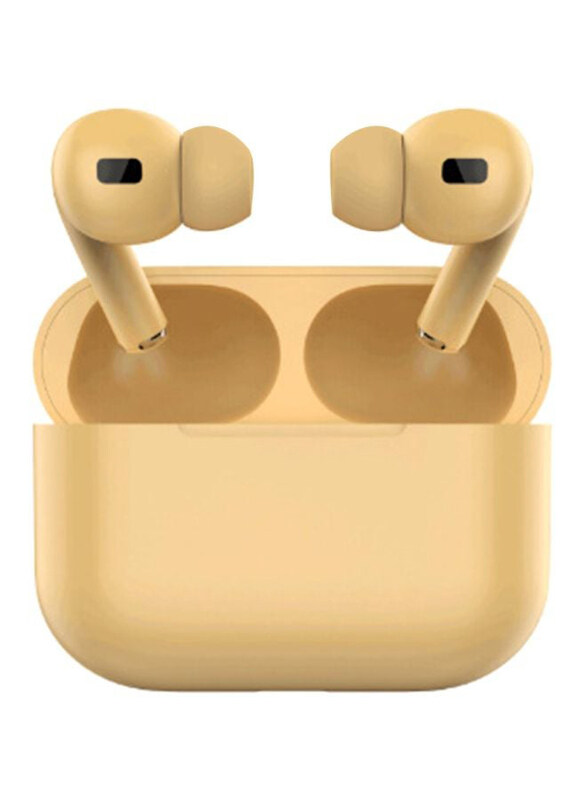 

Generic Wireless Bluetooth In-Ear Stereo Earbuds with Storage Box, Yellow