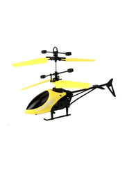 Voberry Flying Mini Infrared Induction RC Helicopter, Ages 6+, Yellow/Black