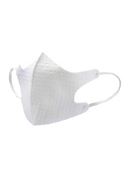 KN95 Protective Disposable Face Mask, White, 1-Piece