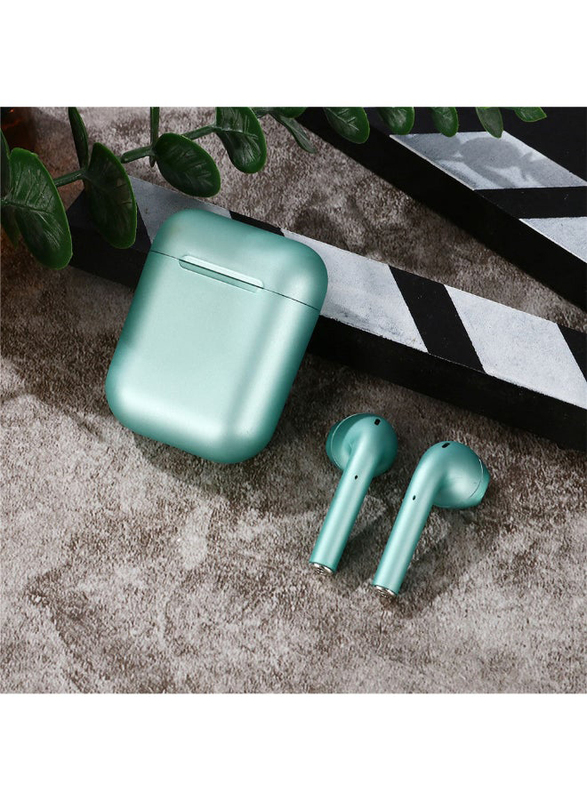 Inpods 12 True Wireless Bluetooth In-Ear Noise Cancelling Stereo Earphones with Microphone, Dark Green