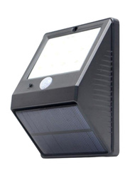 Voberry Outdoor Waterproof Motion Sensor Wall Light, Black/White