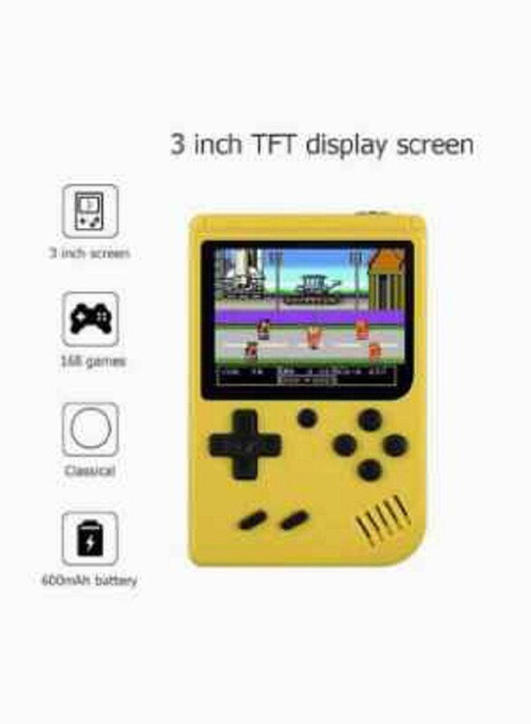 

Sup Retro Handheld 400 In 1 Game Console, Yellow