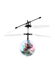 Built-In Shinning LED Lighting RC Helicopter Ball, Remote Controlled Toys, Ages 3+, Multicolour