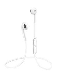 Bluetooth Wireless In-Ear V4.1 Stereo Headset with Mic for Iphone X/8/7 Plus Samsung Galaxy S7 S8 and Android Phones, White