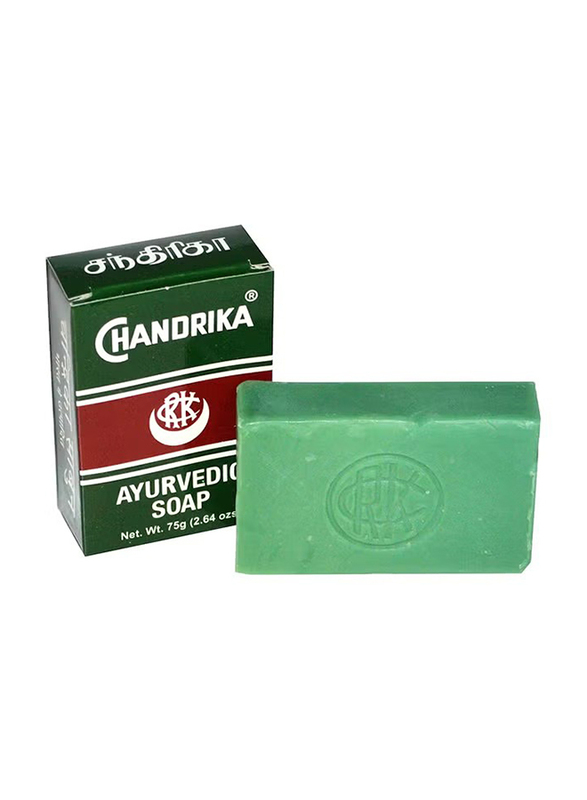 Chandrika Ayurvedic Herbal And Vegetable Oil Soap, 12 Pieces