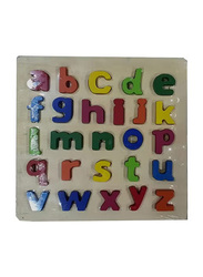 26-Piece Wooden Capital Alphabet Letter Puzzle Board