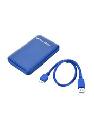 SATA High Speed HDD Case With USB Cable, Blue