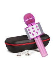 Bluetooth Karaoke Microphones, WS-858, Pink