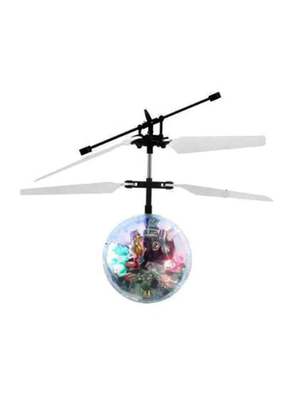 

Generic LED Flashing Lighting Flying Ball RC Helicopter, Ages 3+, Multicolour