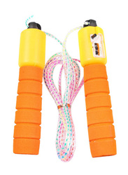 Tomshoo Skipping Rope, 8.8 Feet, Orange/Yellow