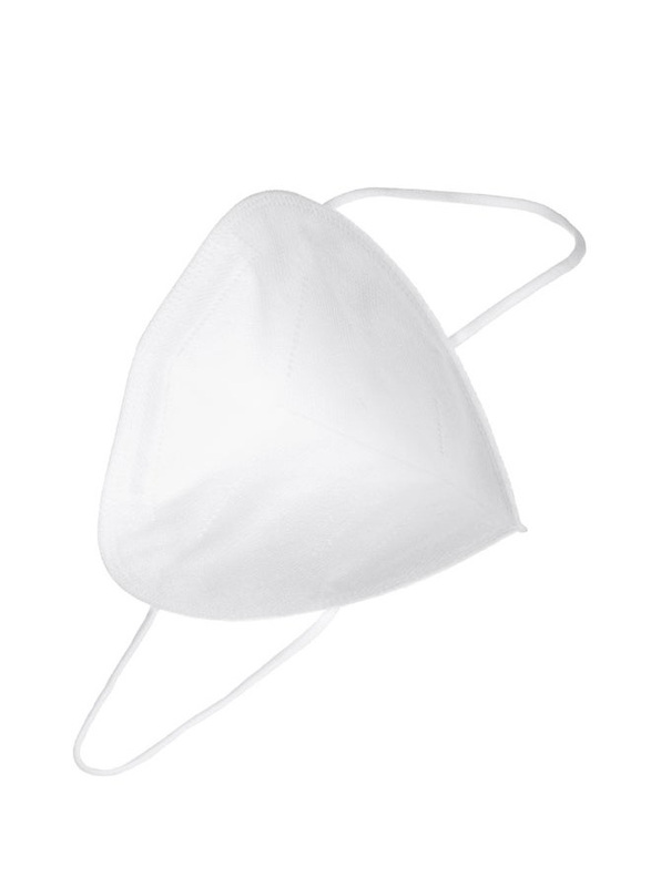 4-Layer KN95 Disposable Anti Dust Face Mask with Earloop, White, 10-Pieces