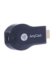 AnyCast M2 Plus TV Wi-Fi Media Receiver Dongle, Black