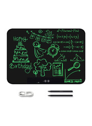 Monochromatic 21-Inch Screen LCD Writing Board, Ages 3+, Black