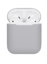Silicone Protective Case Cover For Apple AirPods, 1552670286-747, Grey