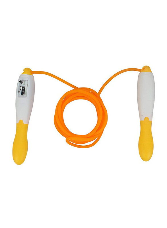 

Generic Electronic Skipping Rope, 2.7 Meter, Yellow/White