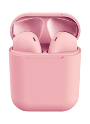 Tws Bluetooth In-Ear Dual Headset with Mic and Charging Case, Pink