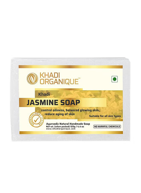 Khadi Organique Jasmine Soap, White, 4 x 500g