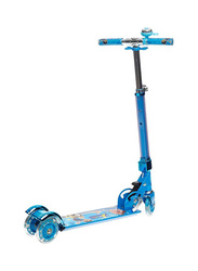 3-Wheel Kick Scooter In Blue Authentic Durable For Your Little One With Non Grip Handle, 2724581130694, Multicolour