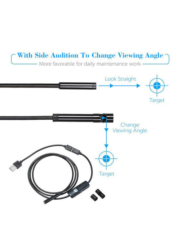 Owsoo IP67 Waterproof Endoscope Camera OTG for Android Smart Phones, Black