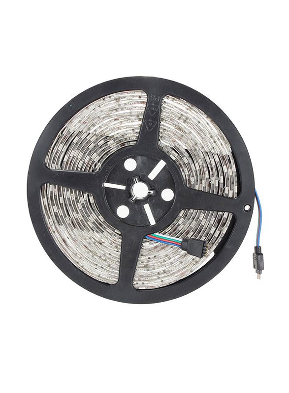 5-Meter Waterproof LED Strip Light with Remote Control, Multicolour