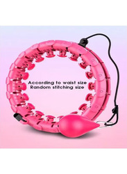 Fitness World Adjustable Hula Hoop, Pink