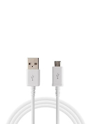 Micro USB Cable, USB Type A Male to Micro-B USB for Smartphone, White